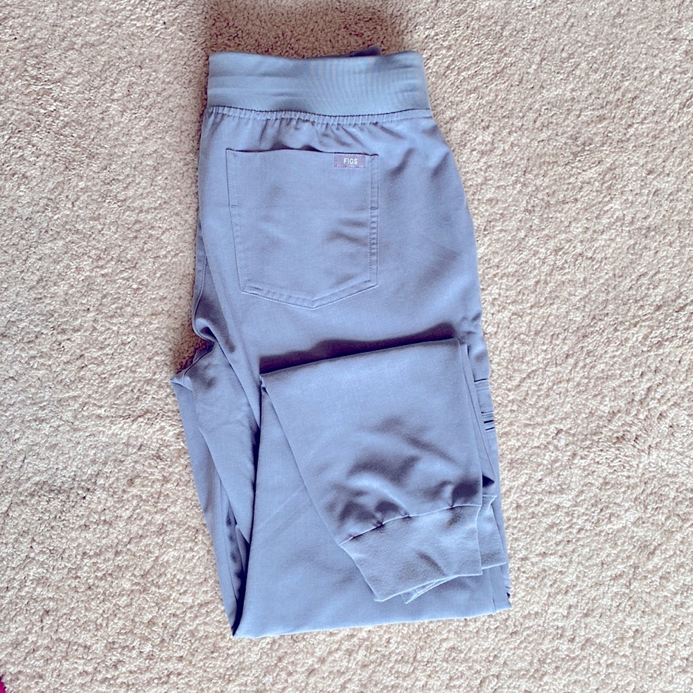 Figs Dark Space Grey Zamora Jogger Scrub Pants